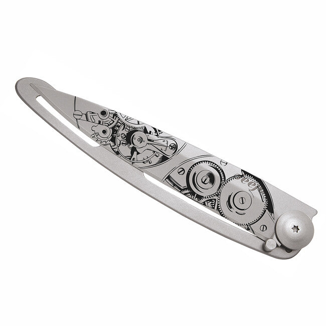 Deejo Horlogéria Folding Knife, Naked Mirror