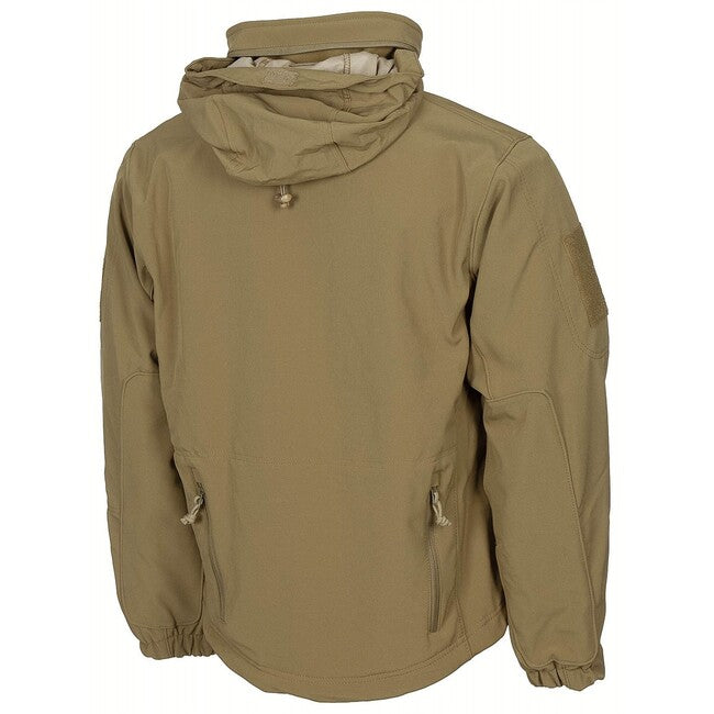 MFH Professional Softshell Jacket Scorpion, Coyote Tan