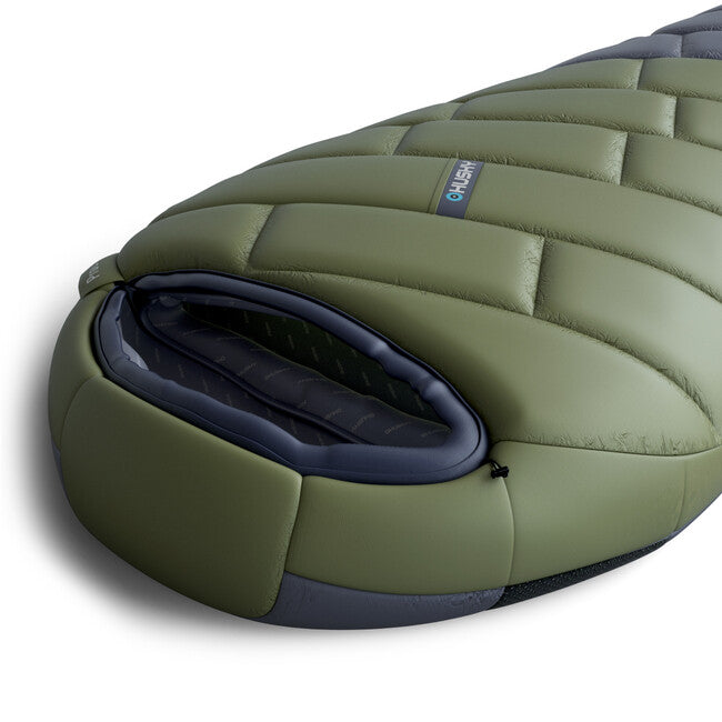 HUSKY Proud Sleeping Bag, Blue-Khaki