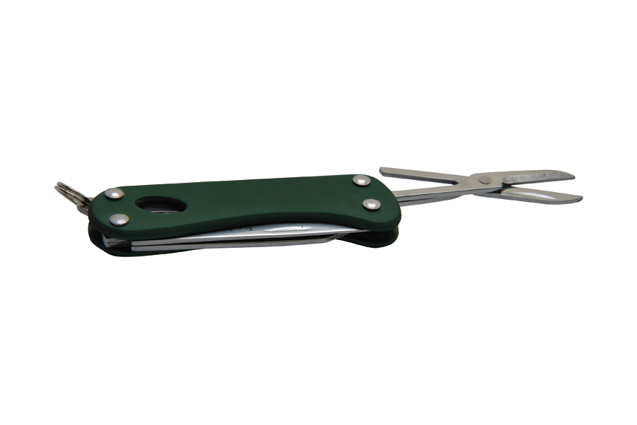 Baladeo ECO168 Barrow Multifunctional Knife, 5 Functions, Green