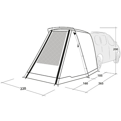 Outwell Sandcrest S Tent