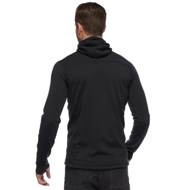 Black Diamond Coefficient Women's Men's Hoodie, Black