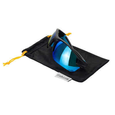 Mawaii Sportstyle Blade FTR Sunglasses, Black/Blue
