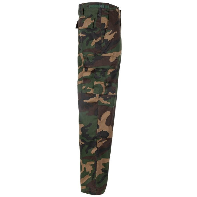 MFH US Combat BDU Pants, Woodland