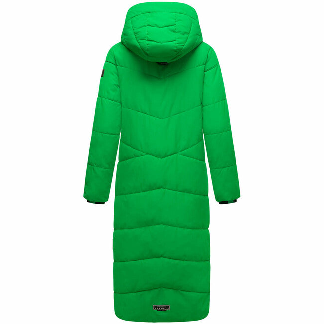 Navahoo Women's Winter Hooded Jacket Hingucker, Emerald Green