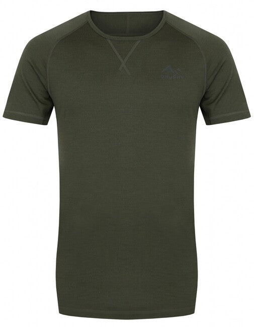 HUSKY Mersa Men's Short Sleeve Thermal Shirt M, Green