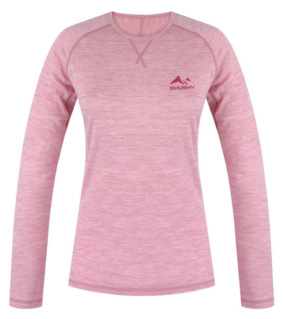 Husky Merino Thermal T-Shirt Long Sleeve Merow Faded Rose