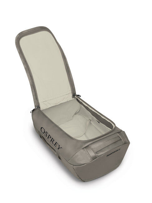 OSPREY Transporter 65 Travel Bag, Tan Concrete