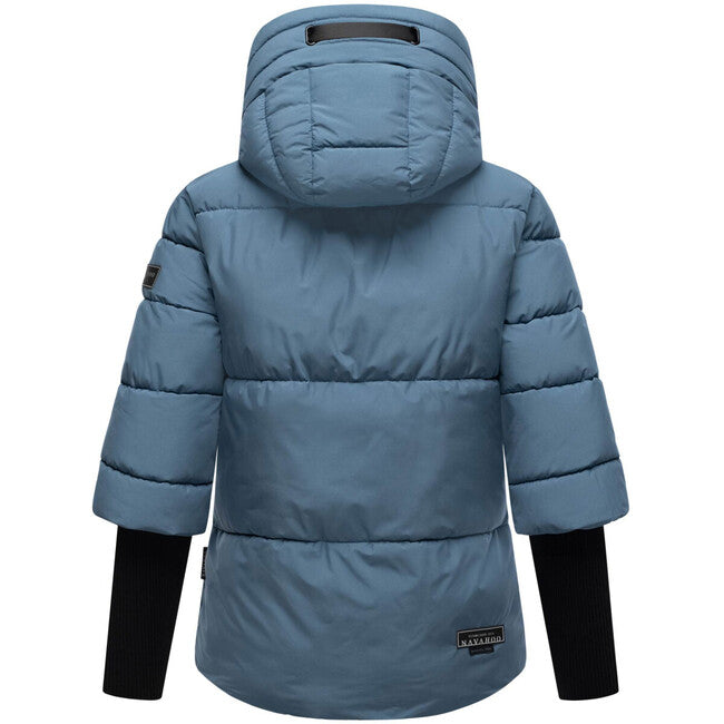 Navahoo Women's Winter Jacket LOTUSHERZ XIV, Dusty Blue