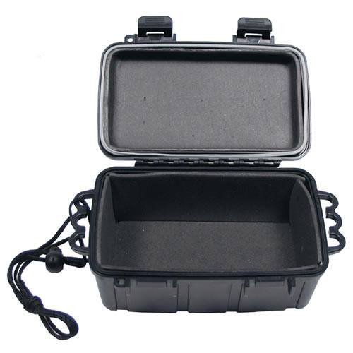 MFH Plastic Waterproof Box, Black, 20 x 11.5 x 8.5 cm