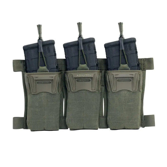 Agilite Magazine Pouch Attachments, Ranger Green (3pcs)