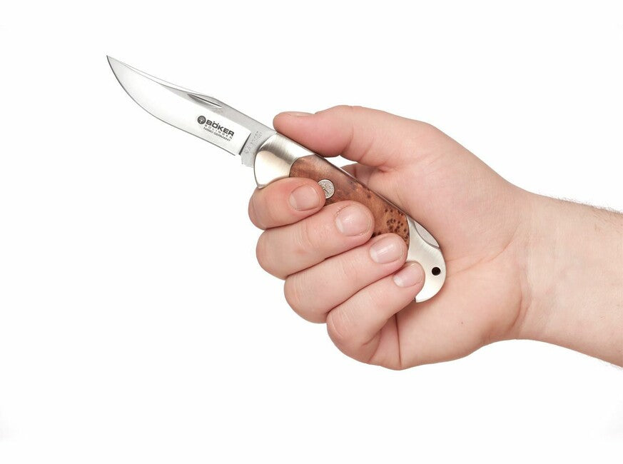 Böker Scout Thuja Pocket Knife, 9cm, Thuja Wood