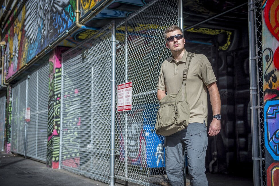 Helikon-Tex WOMBAT Mk2 Shoulder Bag, Cordura, Olive Green
