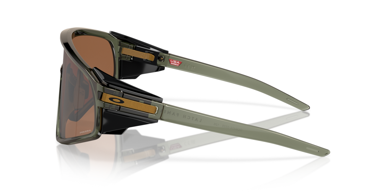 Oakley LATCH PANEL Sunglasses, Olive Ink Frame, Prizm Tungsten 35 Lenses