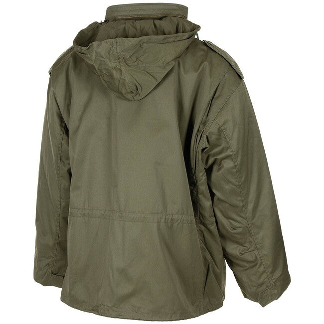 MFH M67 Field Jacket with Detachable Quilted Lining, OD Green