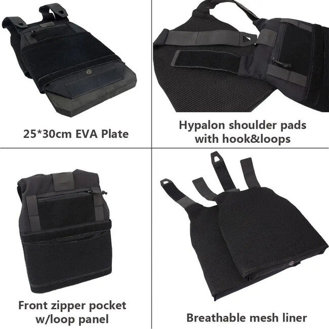 DRAGOWA Tactical Lightning Vest, Grey