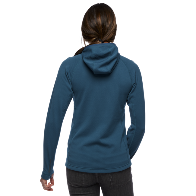 Black Diamond Coefficient Women's Men's Hoodie, Azurite