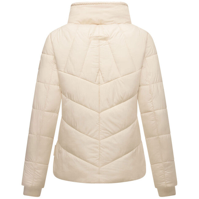 Navahoo Women's Winter Jacket Liebesfee, Cream