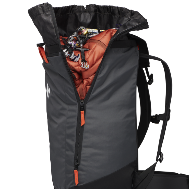 Black Diamond Crag 40 σακίδιο πλάτης αναρρίχησης, carbon