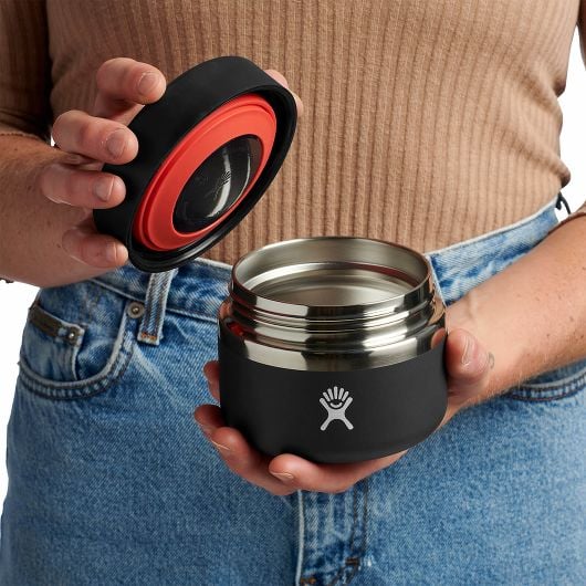 Hydro Flask Insulated Food Jar 12 OZ 355 ml, Black