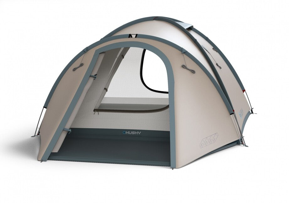 Husky Bizon 3 Classic family tent for 3 persons, light grey