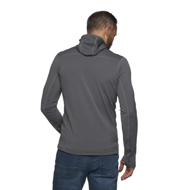 Black Diamond Coefficient Men's Hoodie, Granite