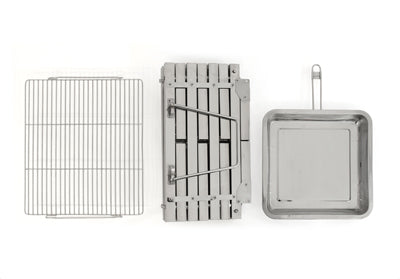 Origin Outdoors Folding Stainless Steel Grill