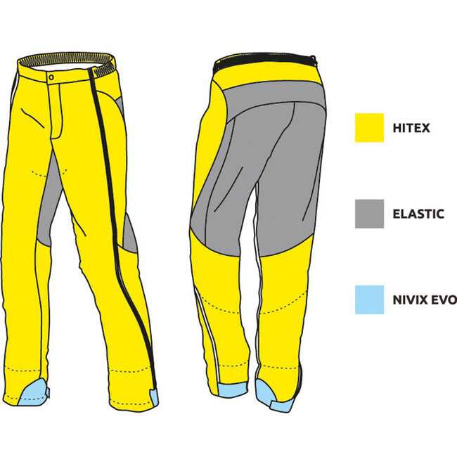 CAMP Adrenaline Pant 3.0 Skialp Racing Pants, Black/Yellow