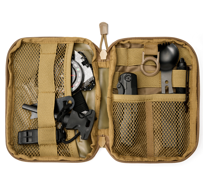Brandit Multifunctional EDC Knife Bag, Camel