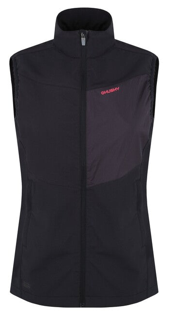 HUSKY Salien Women's Softshell Vest, Black, L