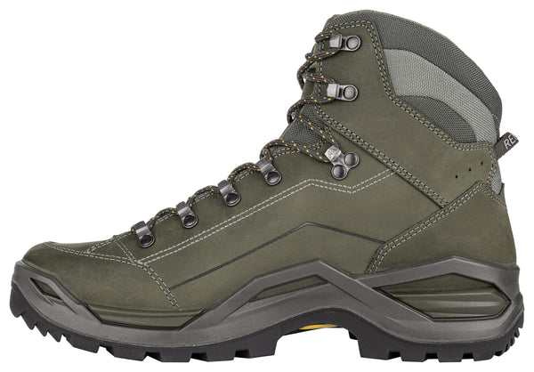 LOWA Renegade EVO GTX MID men's trekking shoes, olive/mustard