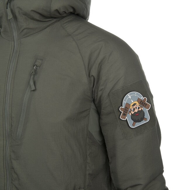 Helikon-Tex WOLFHOUND Bunda s kapucňou- Climashield Apex - Desert Night Camo