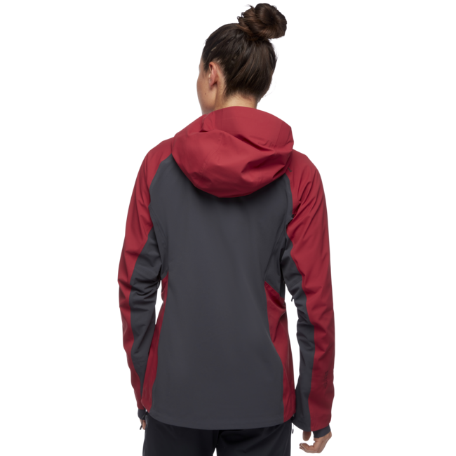 Black Diamond Women's Dawn Patrol Hybrid Shell, Wild Rose