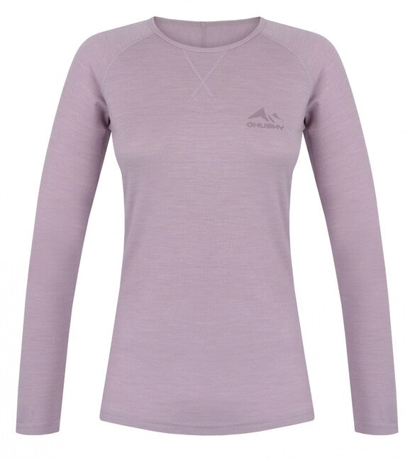 HUSKY Mertee Women's Thermal Long Sleeve T-Shirt, Light Purple