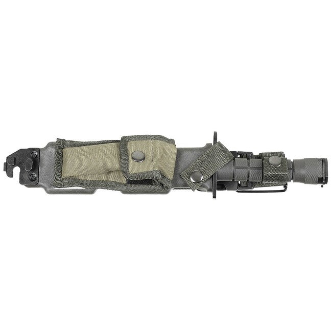MFH M9 Bayonet, Plastic Handle Case, OD Green