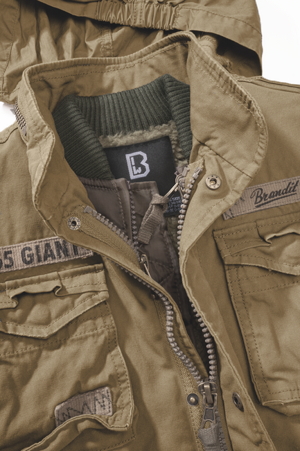 Brandit M65 Giant Kids Jacket, Camel