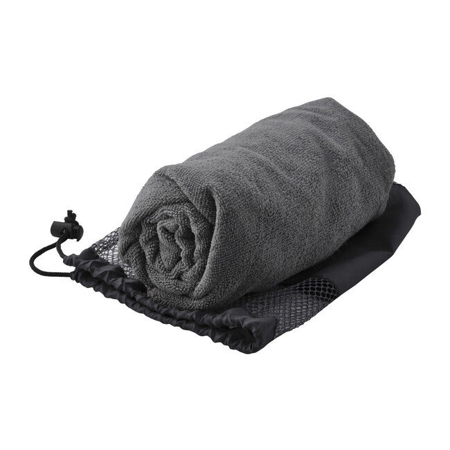 Baladeo PLR304 Microfiber Towel, Dark Grey