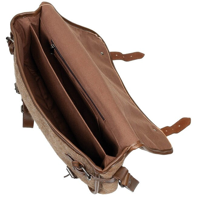 Pure Trash Shoulder Bag with Leather Straps