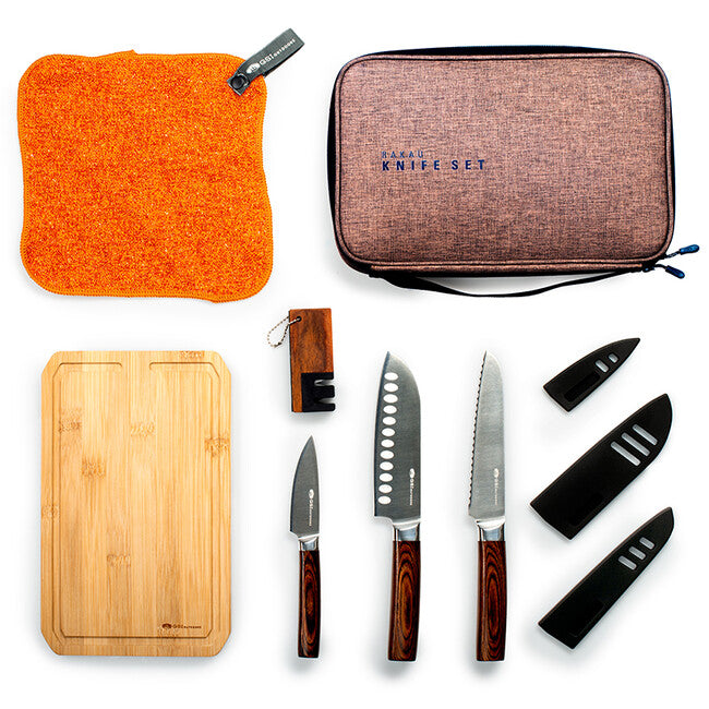 GSI Outdoors Rakau Travel Knife Set