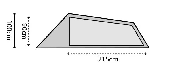 Highlander Blackthorn Tent 2 Person HMTC