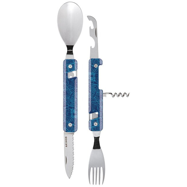 Akinod A02M00012 Multifunctional Utensil 13h25, Downtown Blue
