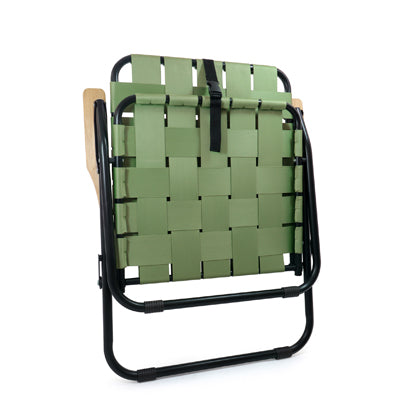 BasicNature Enjoy Camping Chair, Green