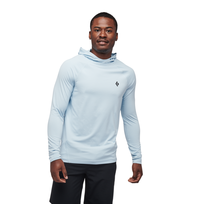 Black Diamond Women's Alpenglow Men's Hoodie, Belay Blue