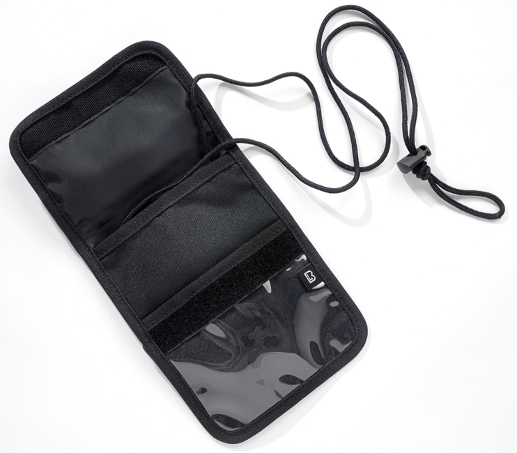 Brandit Neck Pouch, Black