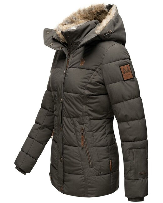 Marikoo Women's Winter Jacket with Hood Nekoo