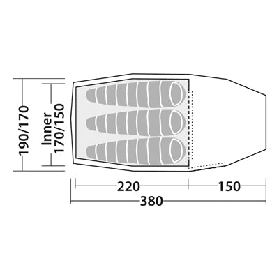 Robens Pioneer EX Tent, 3 Person