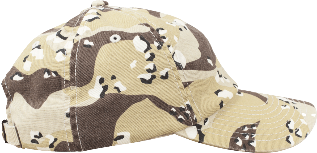 Brandit Low Profile Camo Cap, 6-color desert