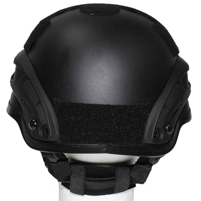 MFH US MICH 2002 Helmet, ABS-Plastic, Black