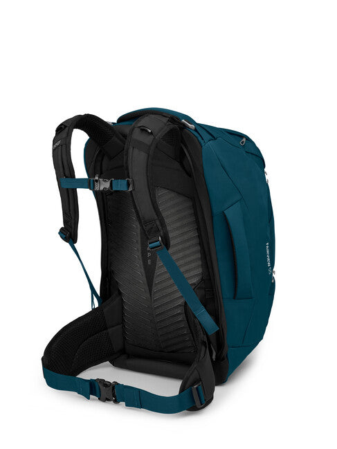 Osprey Fairview 55 Travel Backpack, Night Jungle Blue