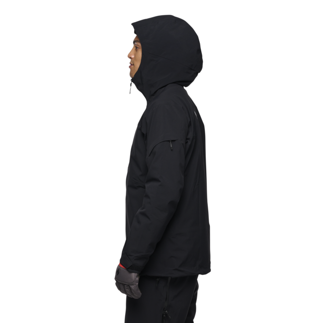 Black Diamond Women's Recon Men's Insulated Shell Jacket, Black